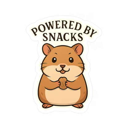 Powered by Snacks - Hamster Sticker