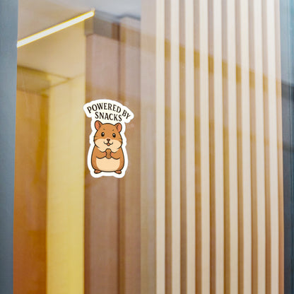 Powered by Snacks - Hamster Sticker