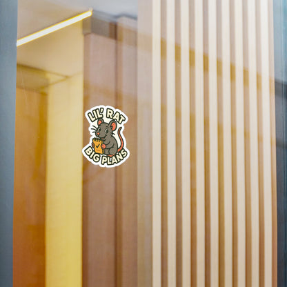 Lil' Rat, Big Plans - Sticker