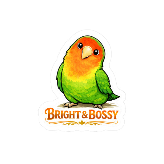 Bright & Bossy - Lovebird Sticker