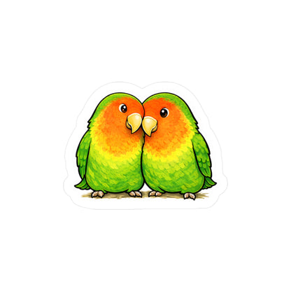 Partners in Crime - Lovebird Pair Sticker