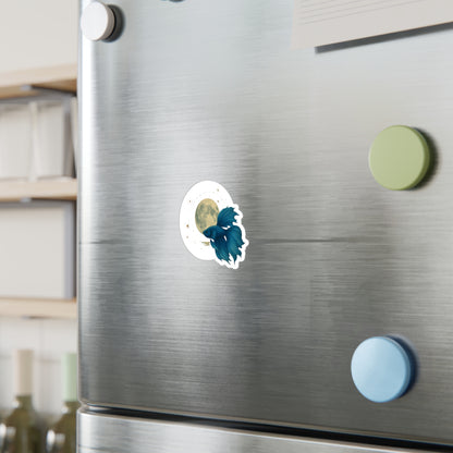Blue Moon Betta Fish - Sticker