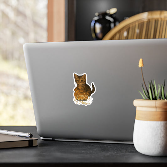 Born of Stardust & Magic - Cat Sticker