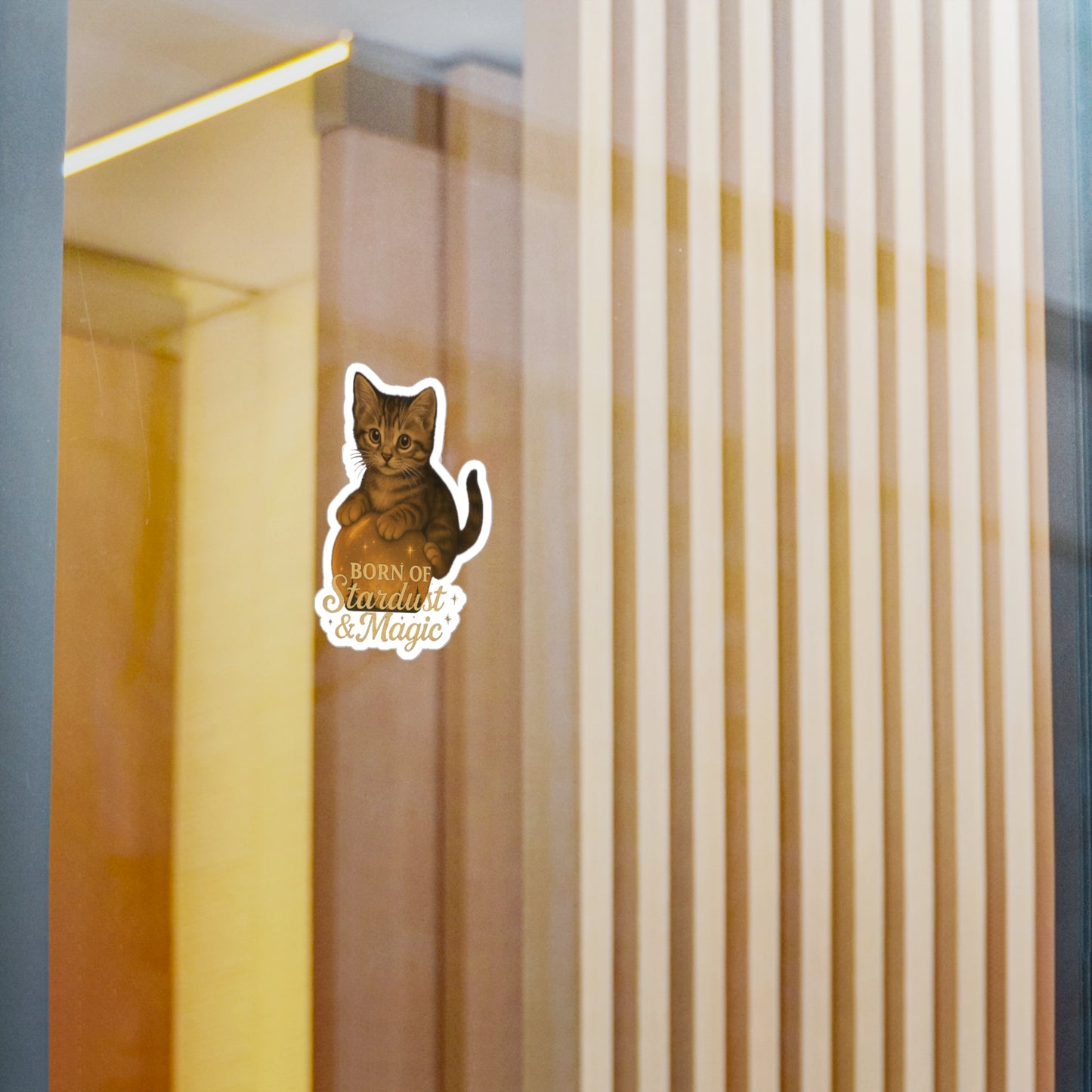 Born of Stardust & Magic - Cat Sticker