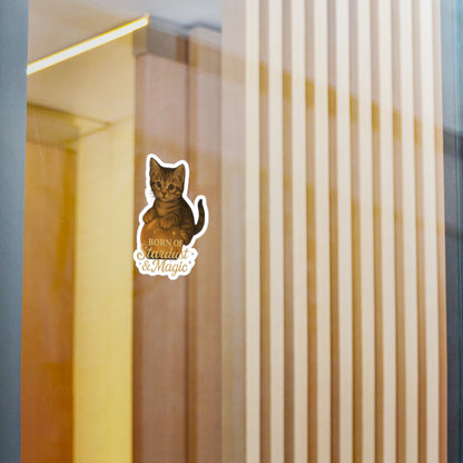 Born of Stardust & Magic - Cat Sticker