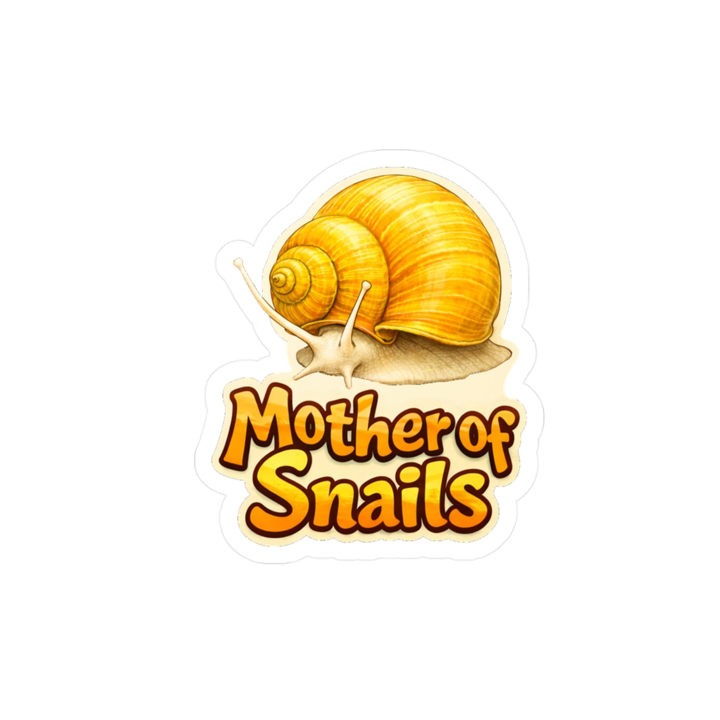 Mother of Snails - Mystery Snail Sticker