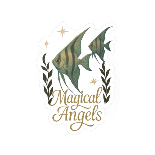 Magical Angels - Fish Sticker