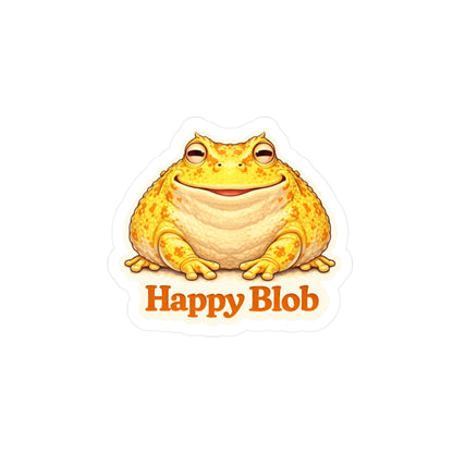 Happy Blob - Pacman Frog Sticker