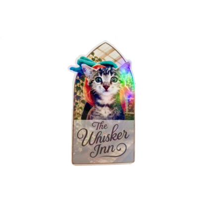 The Whisker Inn – Paws 'N Purrs PnP Mascot Dawn Vinyl Sticker