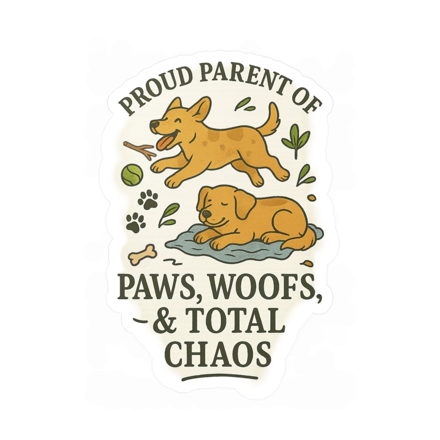 Proud Parent Stickers - Cat & Dog (Set of 2)