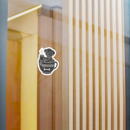 Puppuccino Coffee Pup - Dog Sticker