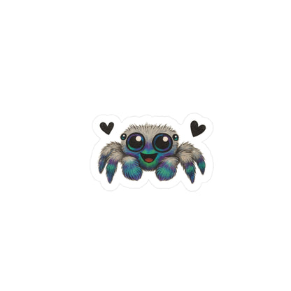 Jumping Sparkle Spider - Royal Jumping Spider Sticker