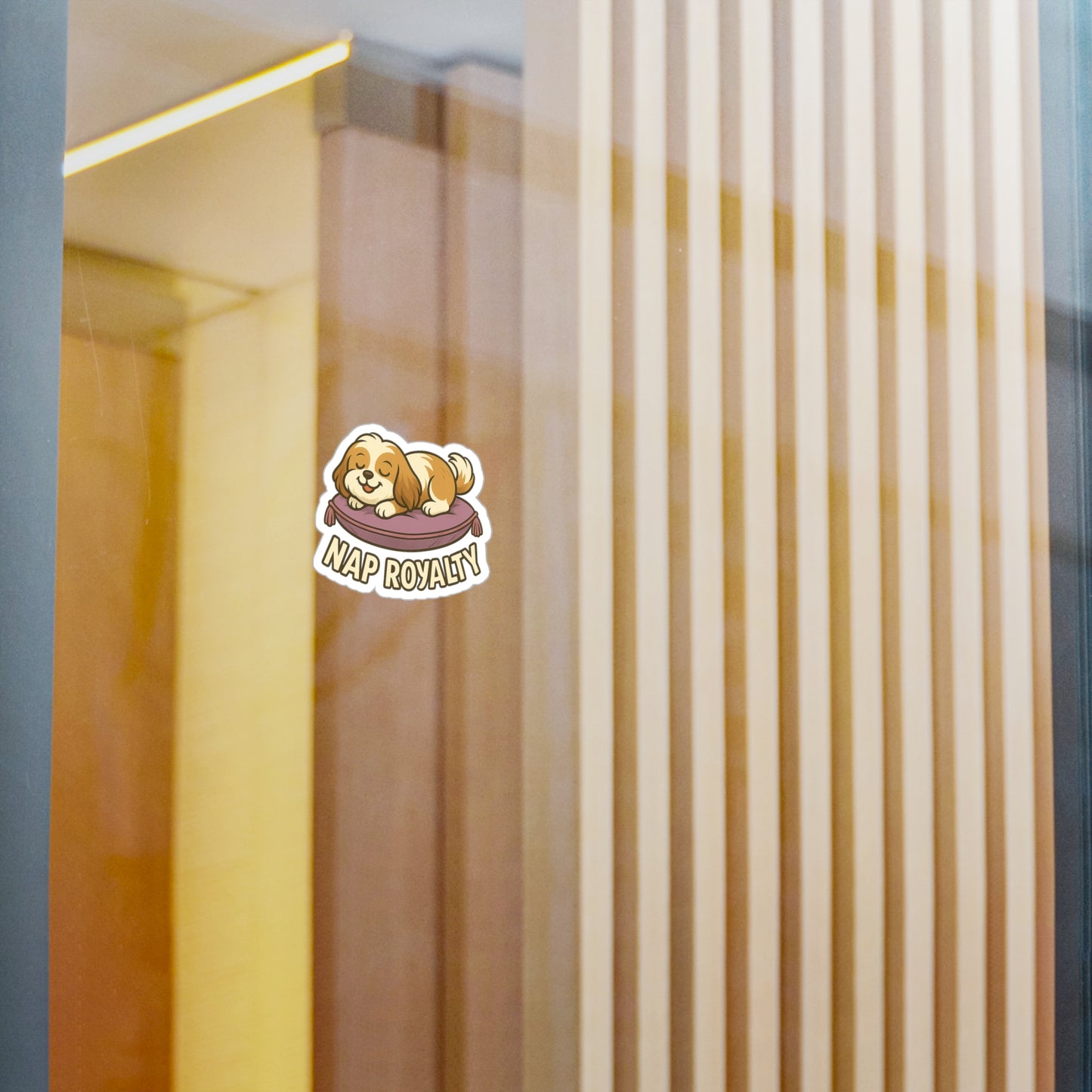 Nap Royalty - Shih Tzu Dog Sticker
