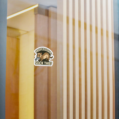 Professional Sock Thief - Ferret Sticker