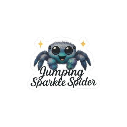 Jumping Sparkle Spider - Royal Jumping Spider Sticker