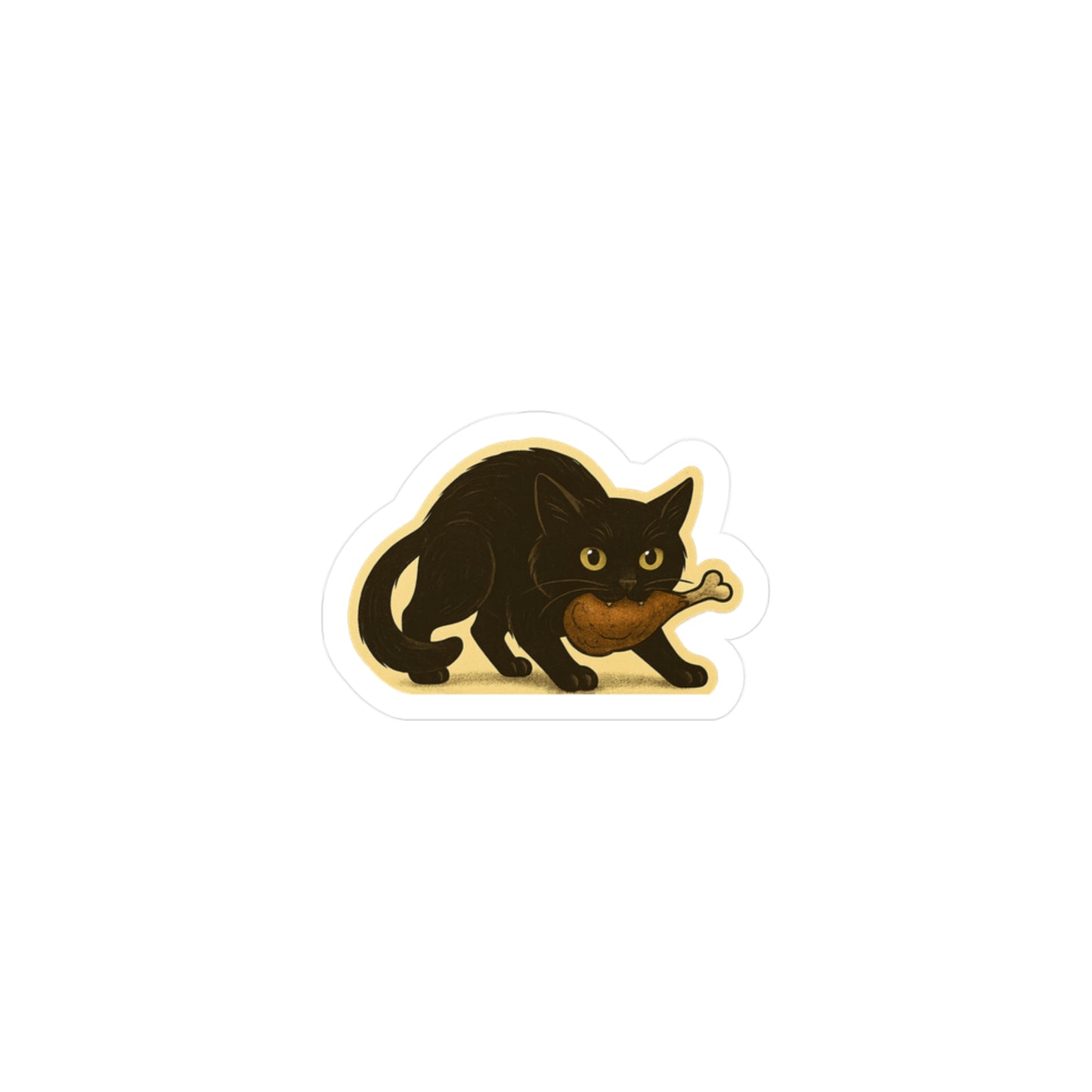 Vicious Hunter - Black Cat Sticker