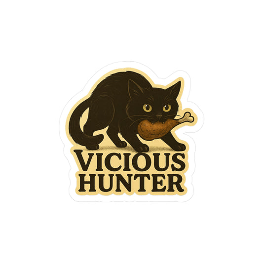 Vicious Hunter - Cat Sticker