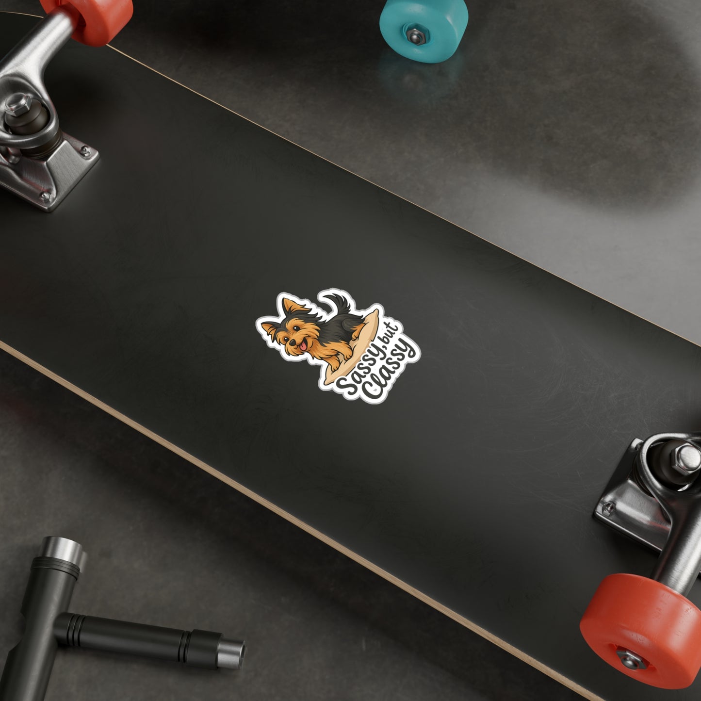 Classy, But Sassy - Yorkshire Terrier Dog Sticker