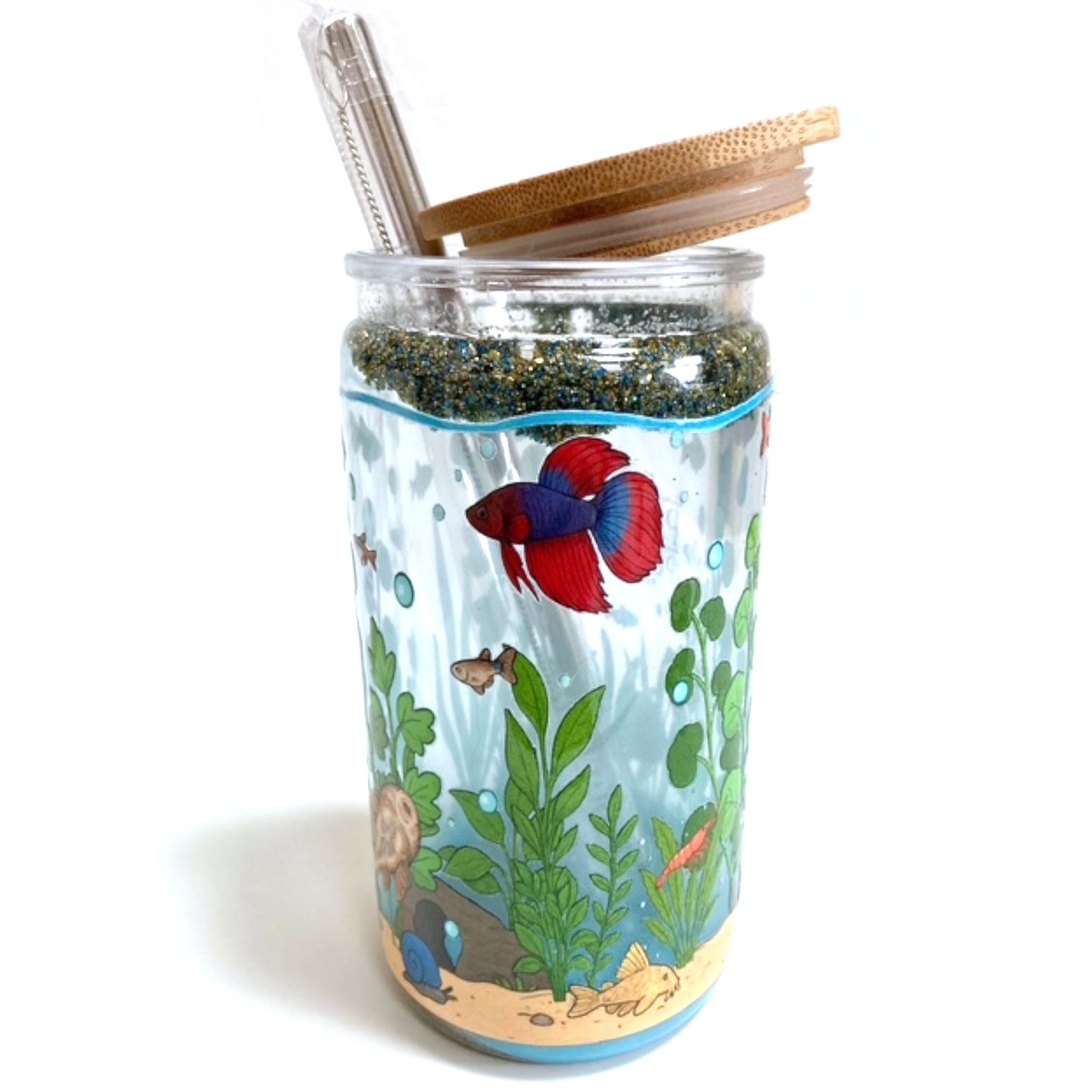 Aquarium Fishtanks - Snow Globe Tumblers