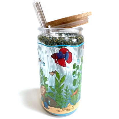 Aquarium Fishtanks - Snow Globe Tumblers