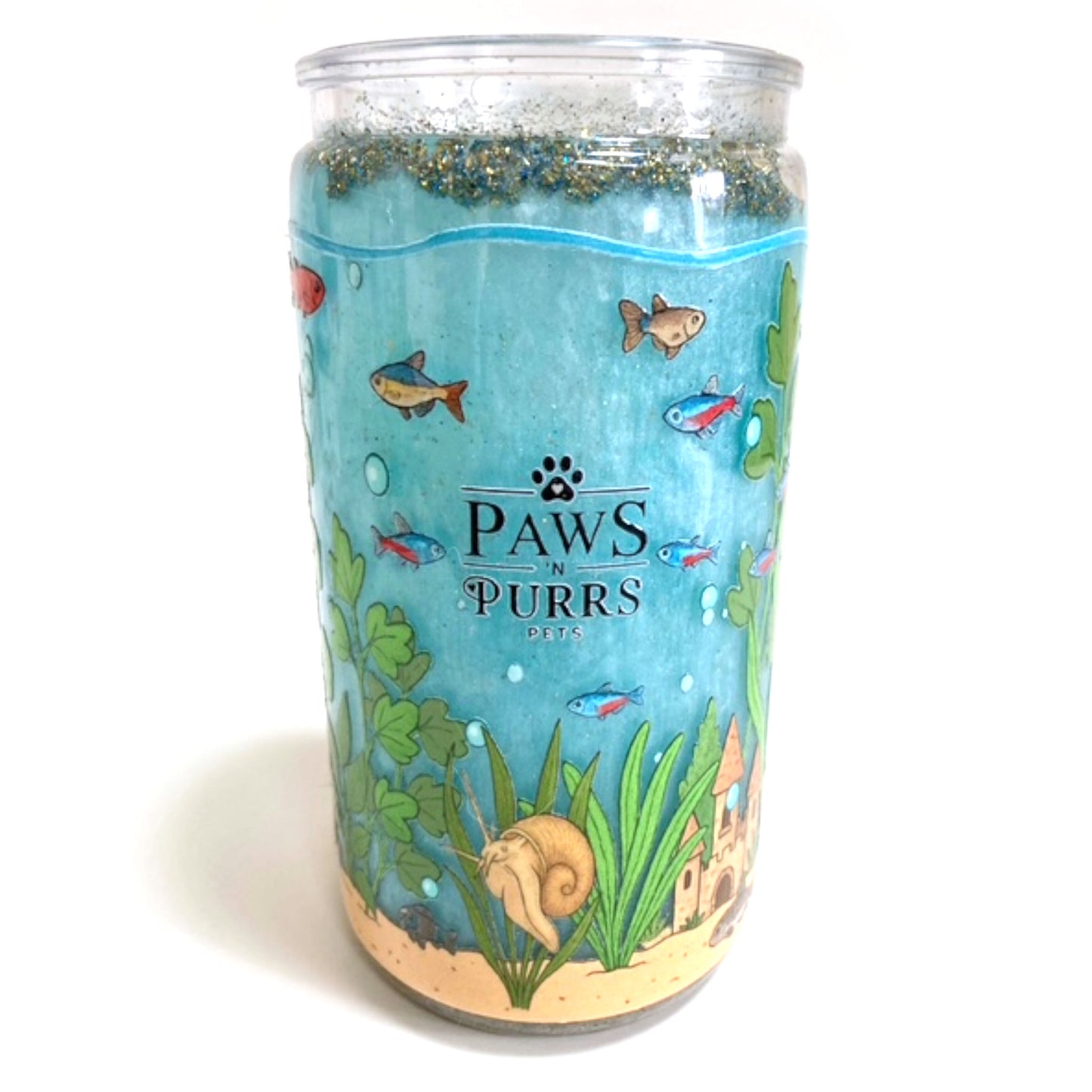 Aquarium Fishtanks - Snow Globe Tumblers