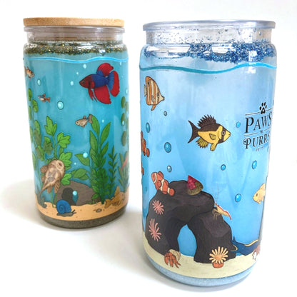 Aquarium Fishtanks - Snow Globe Tumblers