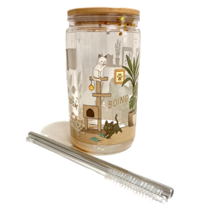 Cat/Dog House Zoomies - Snow Globe Tumblers