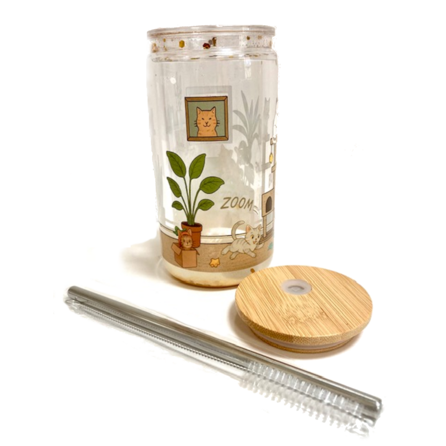 Cat/Dog House Zoomies - Snow Globe Tumblers