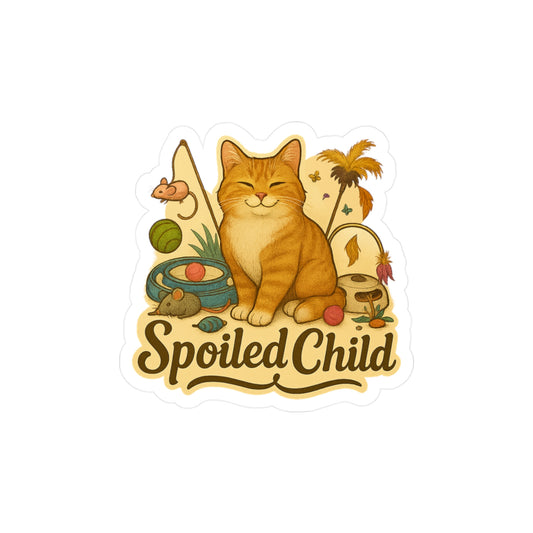 Spoiled Child - Pet Sticker
