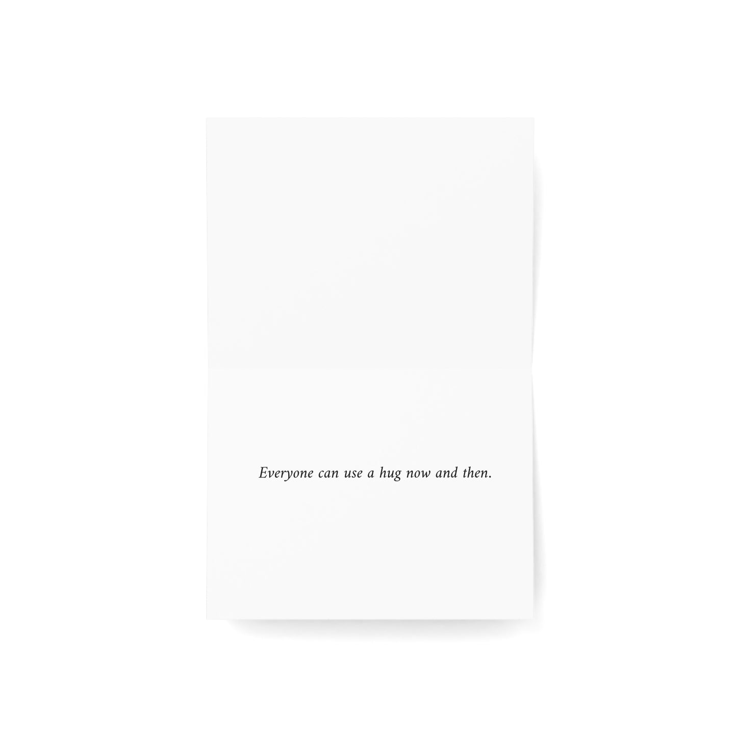 Cuddle Therapy – Cat Greeting Card