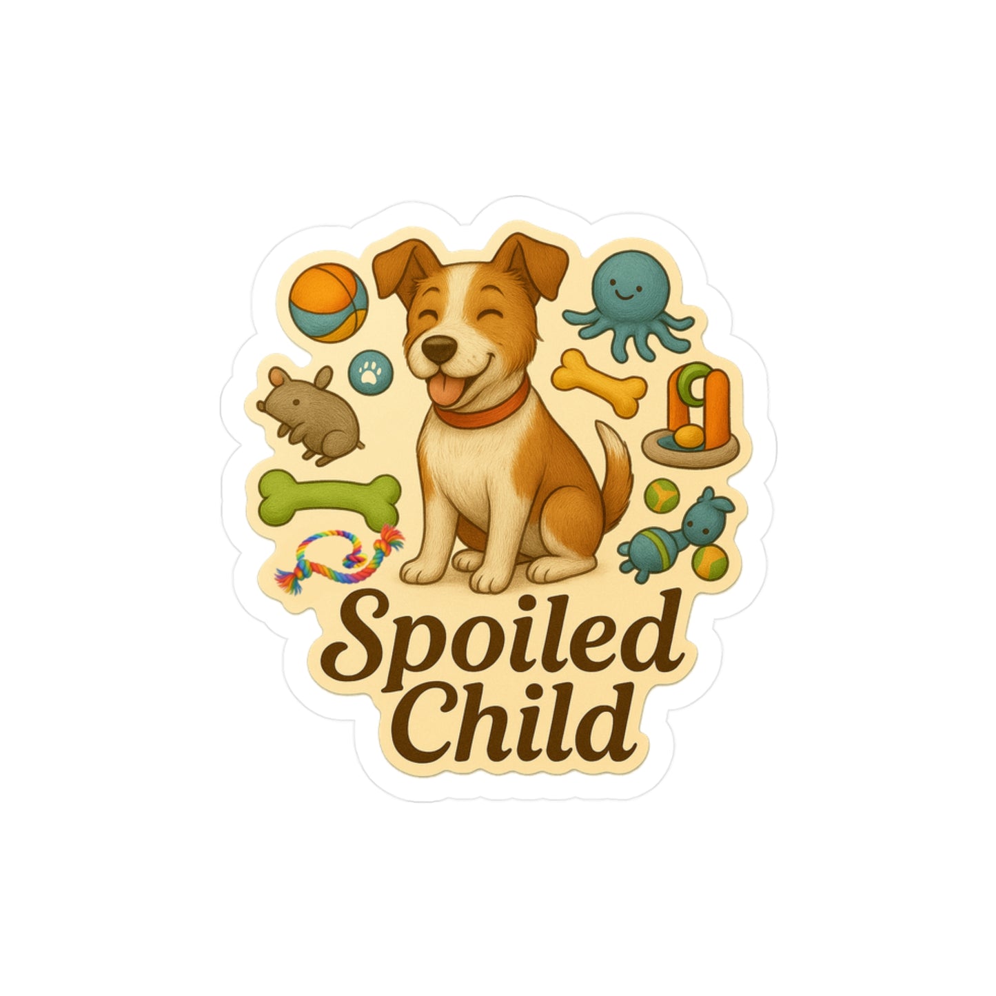 Spoiled Child Sticker Set - Cat & Dog Pet Stickers