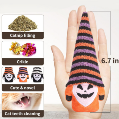 Halloween Gnome - Catnip Cat Toy