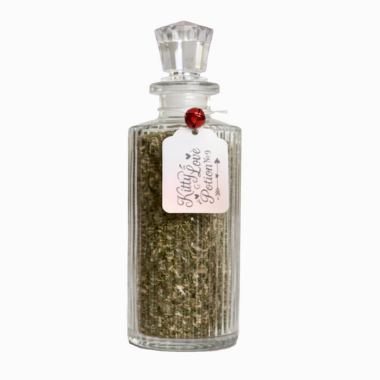 Premium Catnip Bottles – Kitty Love Potion No. 9