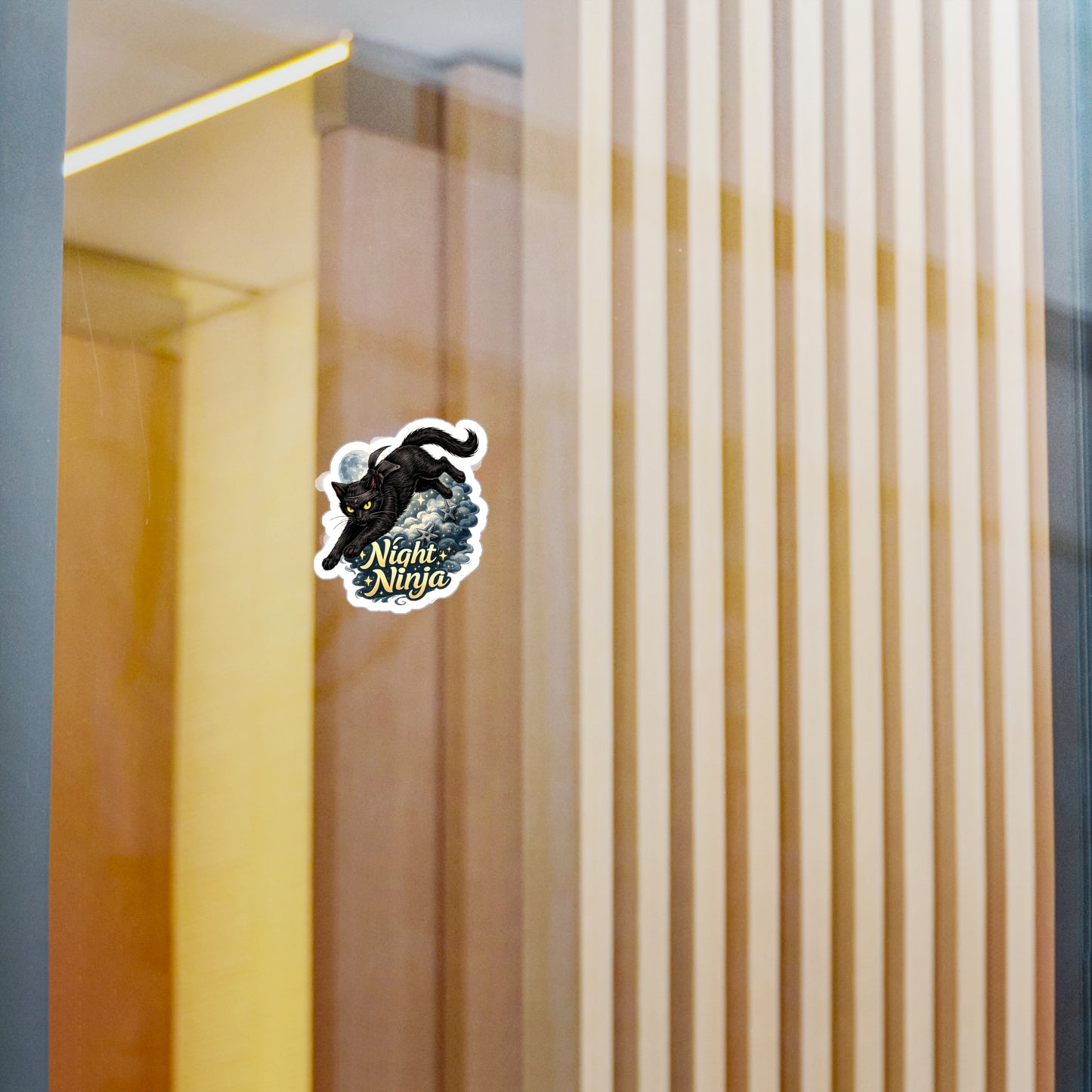 Night Ninja - Cat Sticker