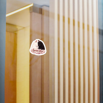 Spread Love - Cat Pair Sticker