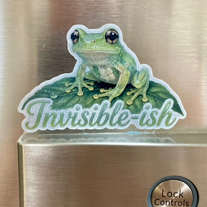 Invisible-ish - Glass Frog Sticker