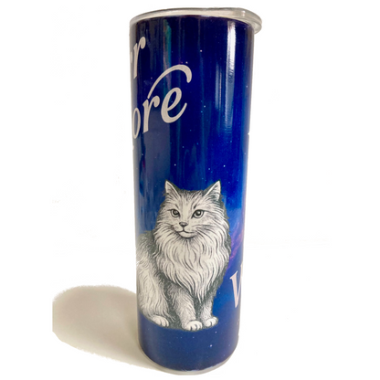 Purr/Wag More, Worry Less - 20oz Steel Tumblers