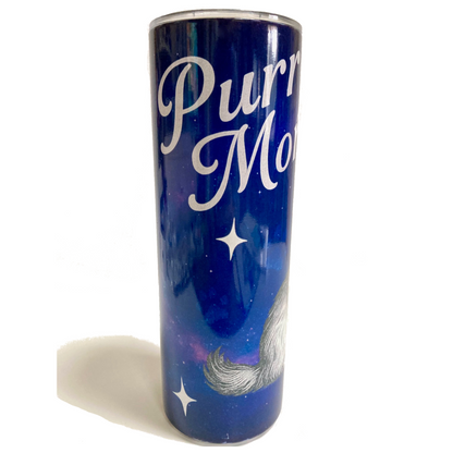 Purr/Wag More, Worry Less - 20oz Steel Tumblers
