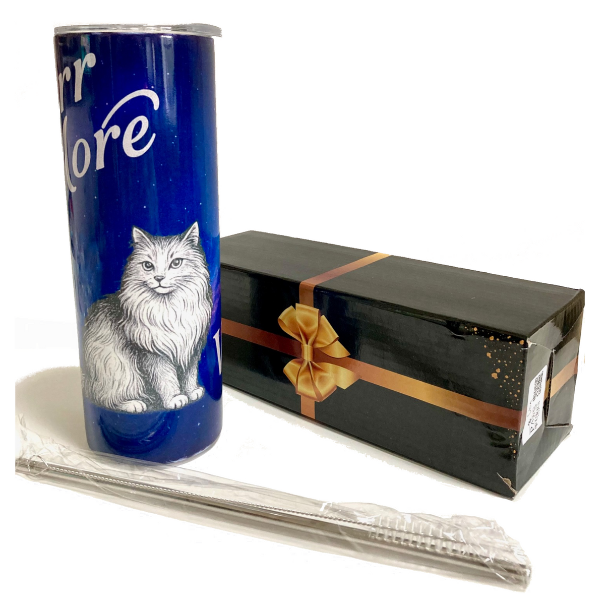 Purr/Wag More, Worry Less - 20oz Steel Tumblers