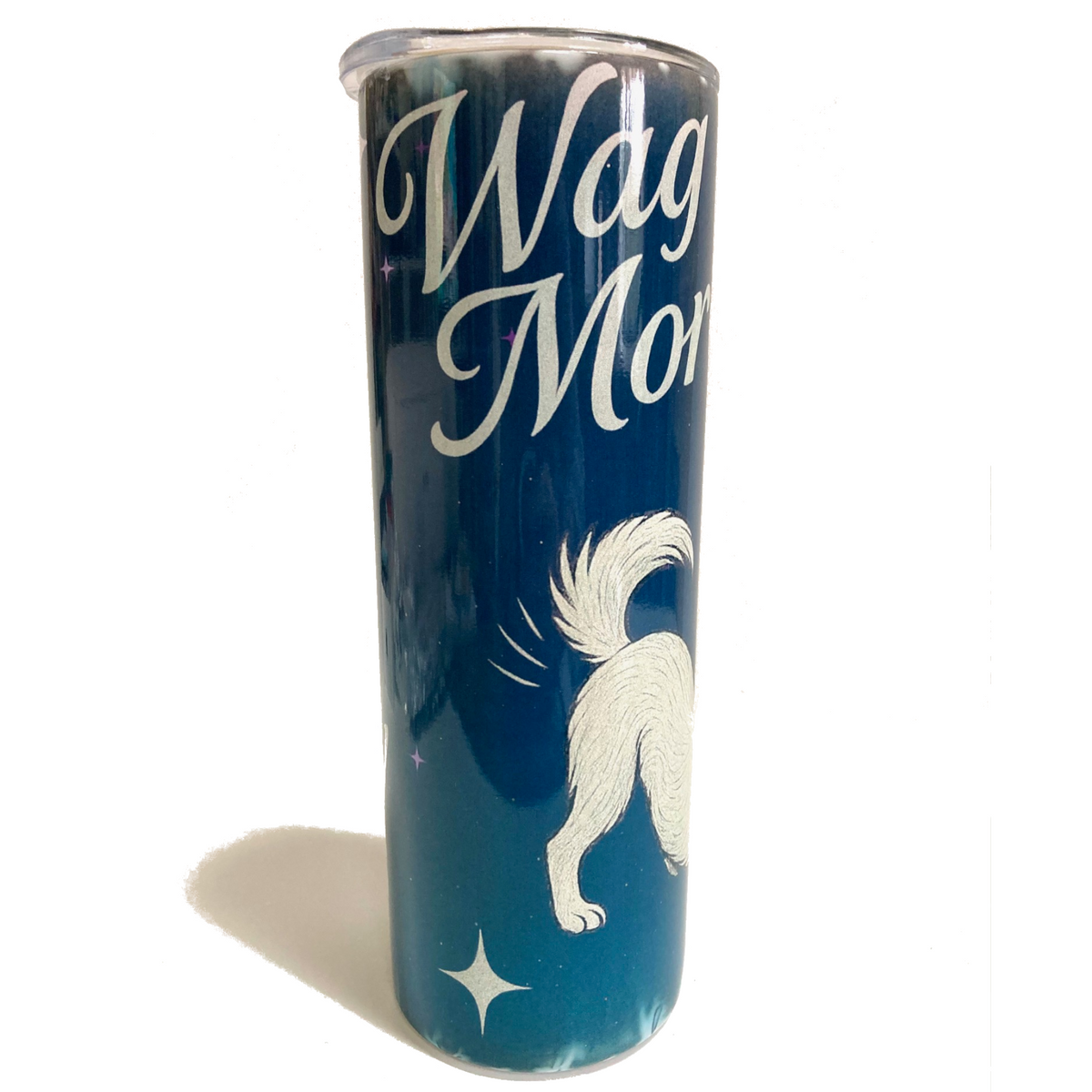 Purr/Wag More, Worry Less - 20oz Steel Tumblers