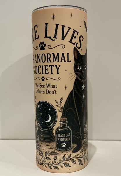 Nine Lives - 20oz Glow-in-the-Dark Steel Tumbler