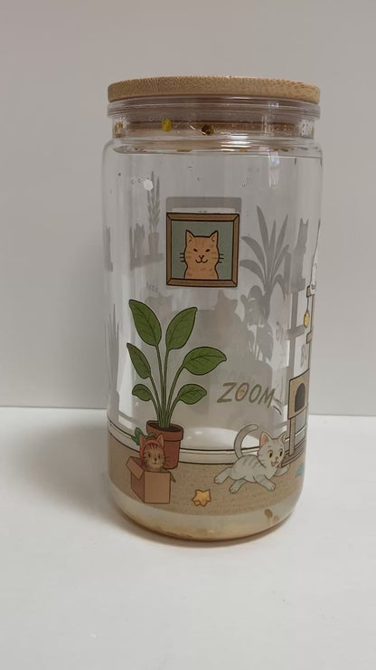 Cat/Dog House Zoomies - Snow Globe Tumblers