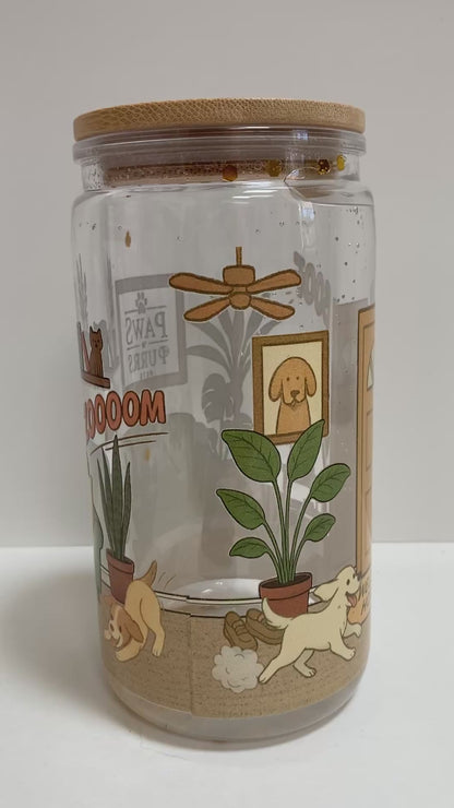 Cat/Dog House Zoomies - Snow Globe Tumblers